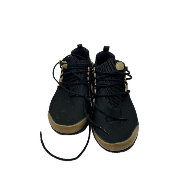 Nike Air Presto Black Metallic Gold Shoes Mens 10 - Picture 1 of 7